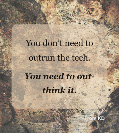Image for From KD blog - What AI Can't Do Might Be Your Most Valuable Skill -- "You don't need to outrun the tech. You need to out-think it."