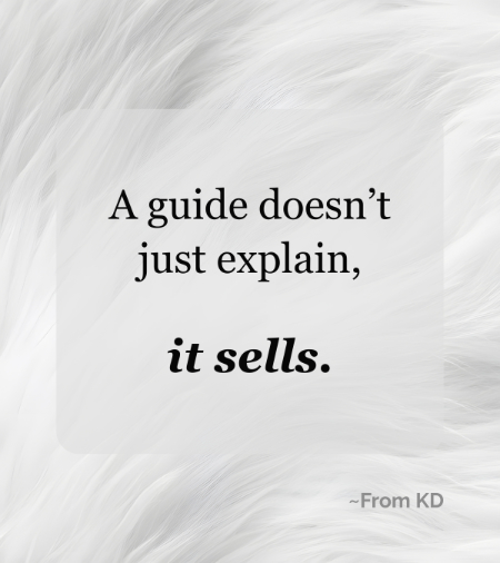 "People Don't Buy What You Tell Them, They Buy What They Understand" article from From KD